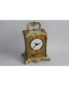 Pendulette tôle lithographiée Napoléon III