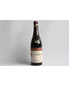 Vin italien Barbaresco Riserva 1961 Giacomo Borgogno & Figli