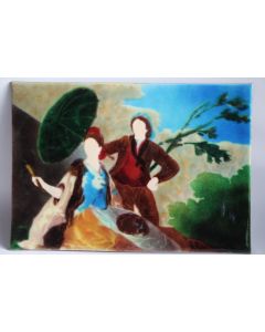 Peinture émaux sur cuivre