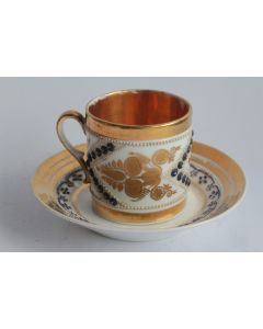 Tasse porcelaine litron Empire