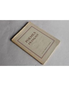 Poèmes français A la porte d'ivoire 1943