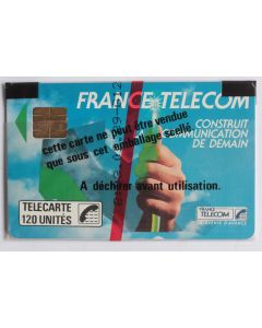 Télécarte à puce France Lille Fibre optique 50U 1989 NSB