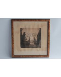 Gravure originale Eau-forte Max BRÜNING
