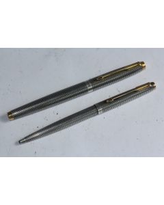 PARKER Parure stylos 75 Argent massif ciselé