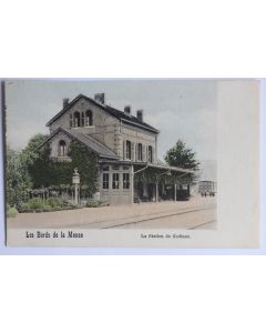 CPA Les Bords de la Meuse La station de Godinne Belgique
