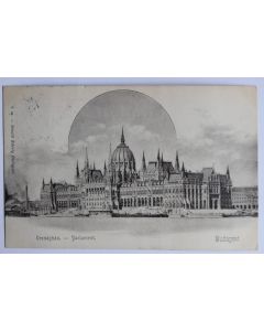 CPA Orszaghaz Parlament Budapest Hongrie