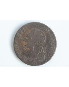 Monnaie Louis XVI Sol dit à l'écu 1785 AA Metz