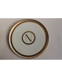 Grand plat porcelaine Napoléon