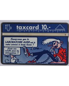 Télécarte L&G Laboratoire Auer 111E Suisse 1991