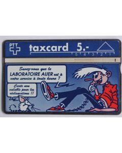 Télécarte L&G Laboratoire Auer 111E Suisse 1991