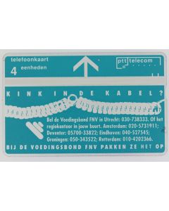 Télécarte L&G dummy Voedingsbond Fnv Pays-Bas