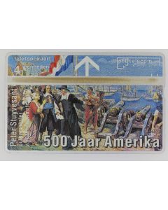 Télécarte L&G dummy 500 Jaar Amerika Pays-Bas