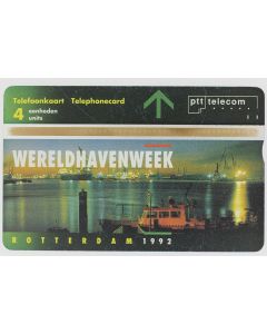 Télécarte L&G dummy Wereldhavenweek Pays-Bas
