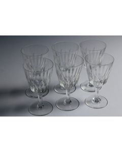 BACCARAT 6 Verres à porto cristal Casino 11 cm
