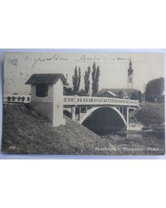 CPA Rheinbrücke St Margrethen Höchst Suisse