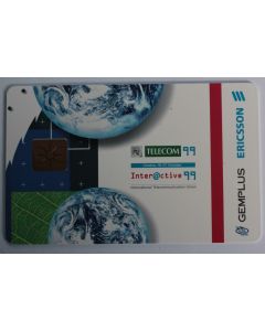 Carte à puce Gemplus Ericsson Telecom 1999 Smart card demo