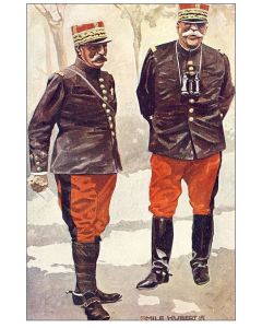 CPA illustrée Émile HUBERT Suisse Guerre 1914-18 N°6 Soldats