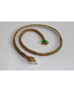 Serpent perlé de verre Turquie prisonniers de guerre turcs