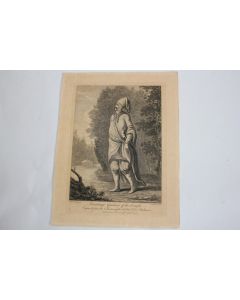 Gravure turque XVIIIe siècle Boustangi Gardener of the Seraglio