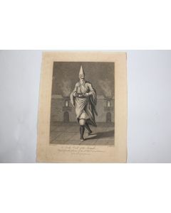 Gravure turque XVIIIe siècle Arshi Cook of the Seraglio