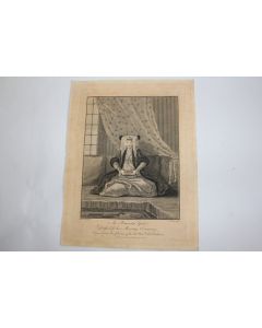 Gravure turque XVIIIe siècle An Armenian Girl