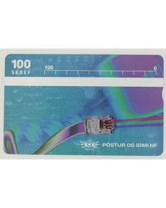 Télécarte L&G dummy Telephone Cable Islande