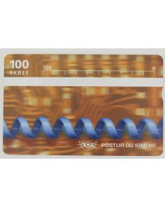 Télécarte L&G dummy Blue Cord Islande