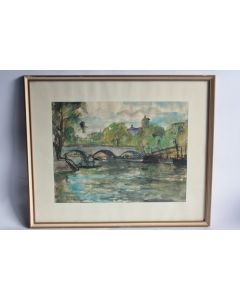 Aquarelle originale Mélanie FAIN
