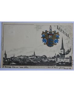 CPA Ansicht von Nordosten Réval Estonie Tallinn