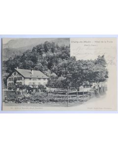 CPA Champ-du-Moulin Hôtel de la Truite Suisse Famille Frasse