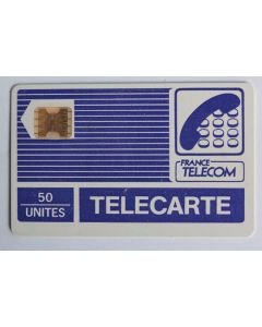 Télécarte à puce France Pyjama SC4ob Typo 50U décentrée Py17