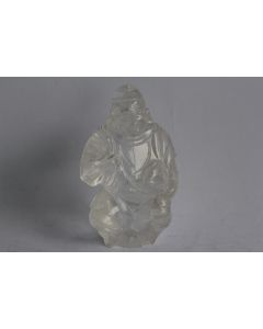 Bouddha cristal de roche