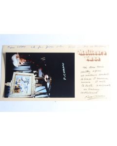 Envoi dédicacé Pierre CORNU Photographie signée