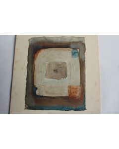 Peinture Claire GUANELLA 1994 Rencontre avec l'Orient Technique mixte