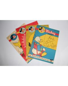 Mickey Magazine Juin 1953 n°139 à n°142