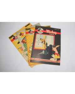 Mickey Magazine Mars 1953 n°126 à n°129