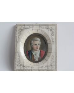 Peinture miniature Portrait Homme
