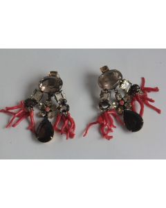 Clips d'oreilles IRADJ MOINI Corail