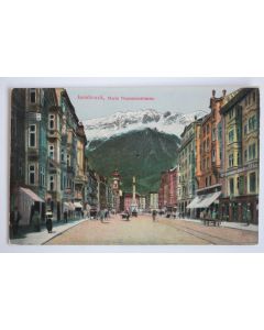 CPA Autriche Innsbruck Maria Theresienstasse