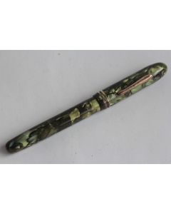 Stylo plume CONKLIN Endura Symetrik marbré vert plume or