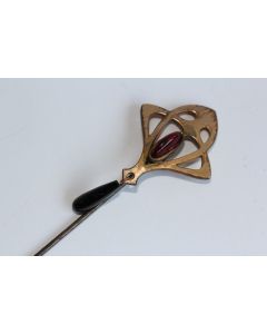 Épingle à chapeau articulée Art nouveau