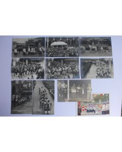 Lot 10 CPA Procession Congrès eucharistique Vienne 1912 Autriche