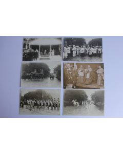 Cartes photos Procession Congrès eucharistique Vienne 1912 Autriche