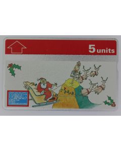 Télécarte L&G dummy Christmas 1994 Gibraltar