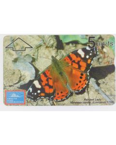 Télécarte L&G dummy Butterflies Painted Lady Gibraltar
