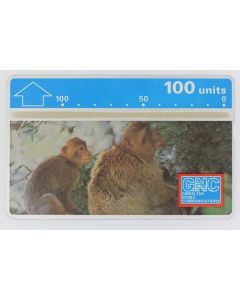 Télécarte L&G dummy Barbary Apes Gibraltar