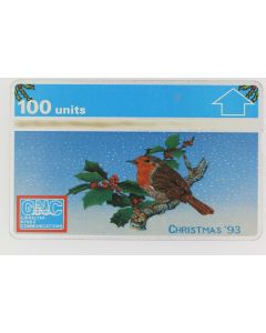 Télécarte L&G dummy Christmas 1993 Gibraltar