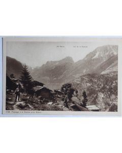 CPA Paysage à la Crettaz près Salvan Valais Suisse