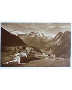 CPA Col de la Forclaz Valais Suisse