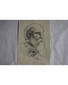 Dessin original BONNAT Grand-père Melchtal 1928 Suisse
